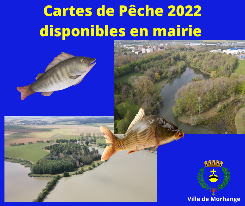 Carte de pêche 2022